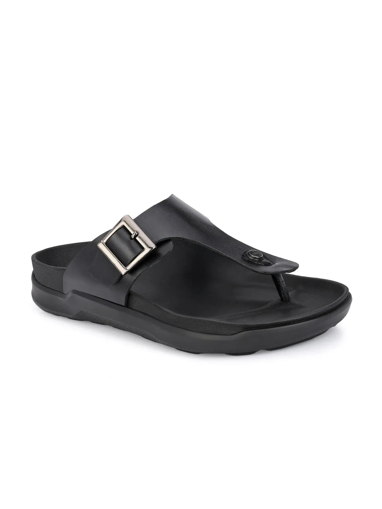 Piquè Leather Slippers