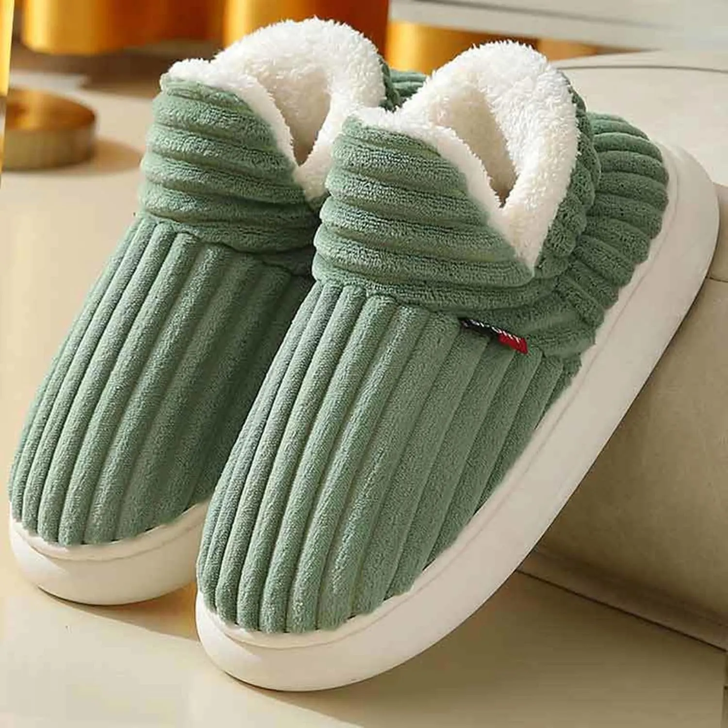 Pluffi Cozy Stylish Slipper, Pluffi Slipper Booties, Winter Fuzzy Warm Thick-Soled Plush House Cloud Slides Women Men Cozy Warm Fluffy Slippers