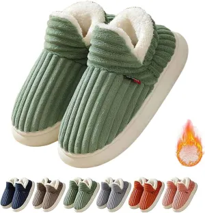 Pluffi Cozy Stylish Slipper, Pluffi Slipper Booties, Winter Fuzzy Warm Thick-Soled Plush House Cloud Slides Women Men Cozy Warm Fluffy Slippers