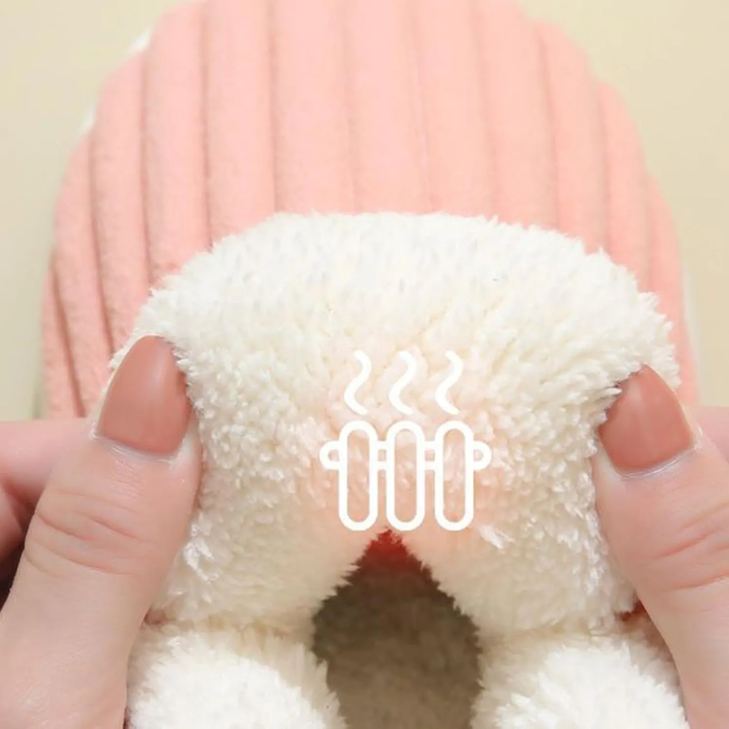 Pluffi Cozy Stylish Slipper, Pluffi Slipper Booties, Winter Fuzzy Warm Thick-Soled Plush House Cloud Slides Women Men Cozy Warm Fluffy Slippers
