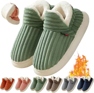 Pluffi Slipper Booties, 2025 New The Cozy Stylish Slipper,Pluffi Comfy Slippers,Warm Plush Lining Slippers for Women and Men