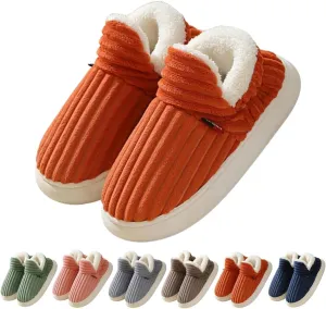 Pluffi Slipper Booties For Women Men Pluffi Cozy Stylish Slipper Winter Fuzzy Warm Thick-Soled House Cloud Slides With Anti-Slip Sole