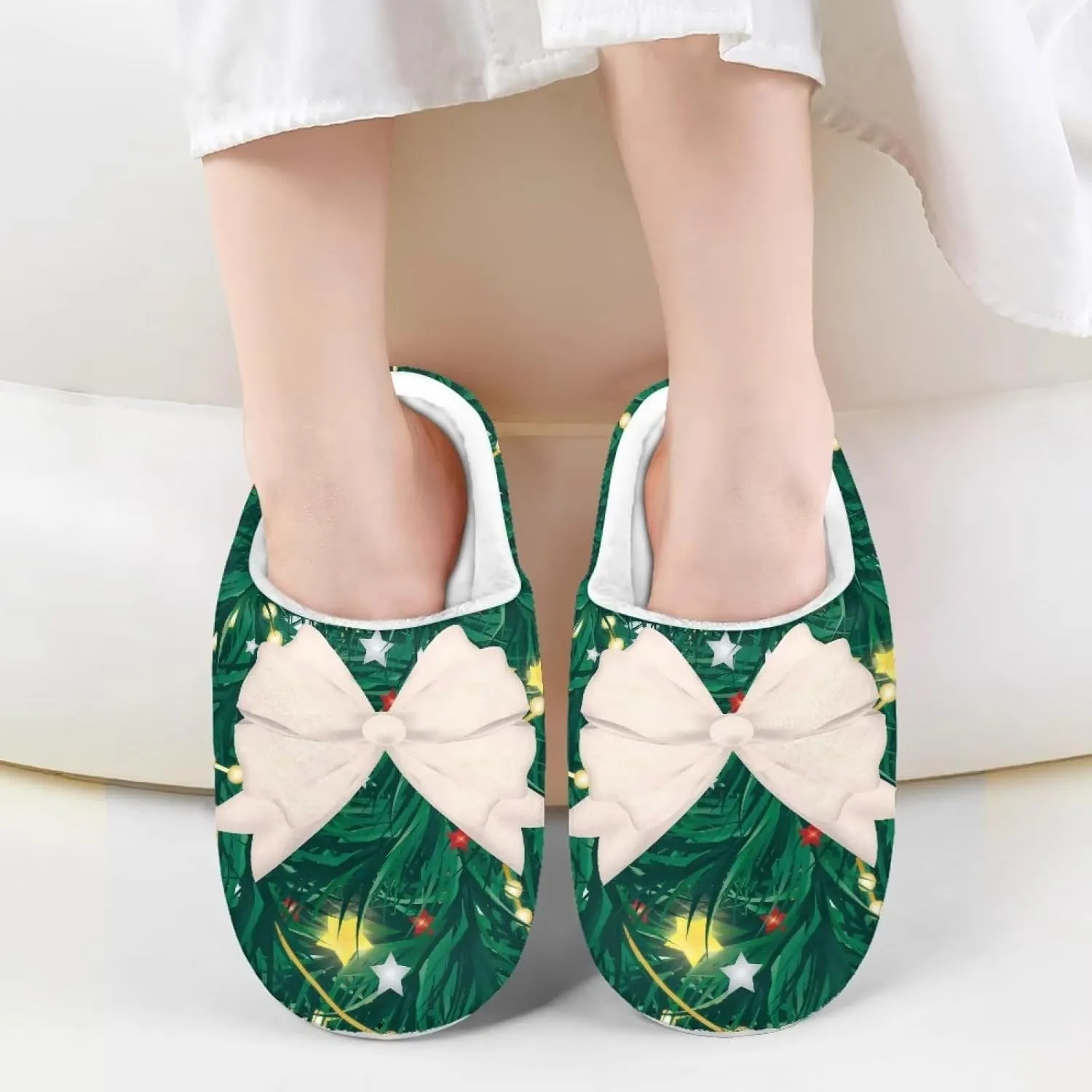 Plush House Shoes Boys Slippers Indoor Slipper for Winter Fuzzy Slippers for Girls Unisex-Child