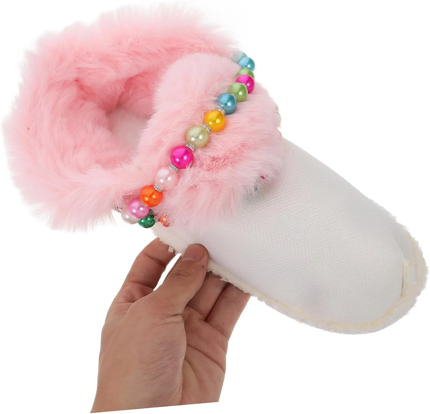 Plush Lining Cotton Slipper Cover Slippers Thick Inserts Fleece Warm Shoe Slipper Women Warm Liner Inner
