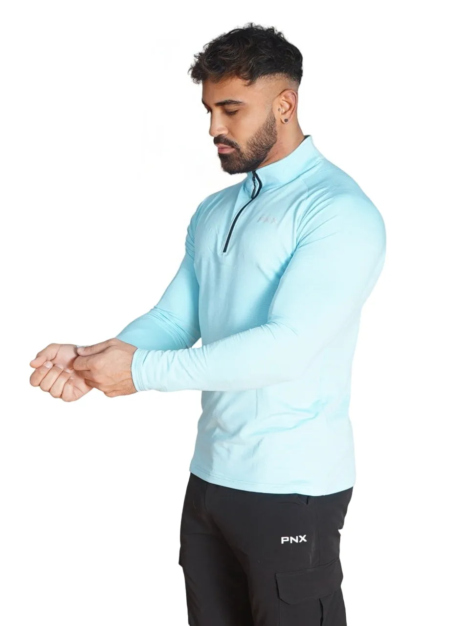 PNX - Long Sleeve Trainers - Light Blue