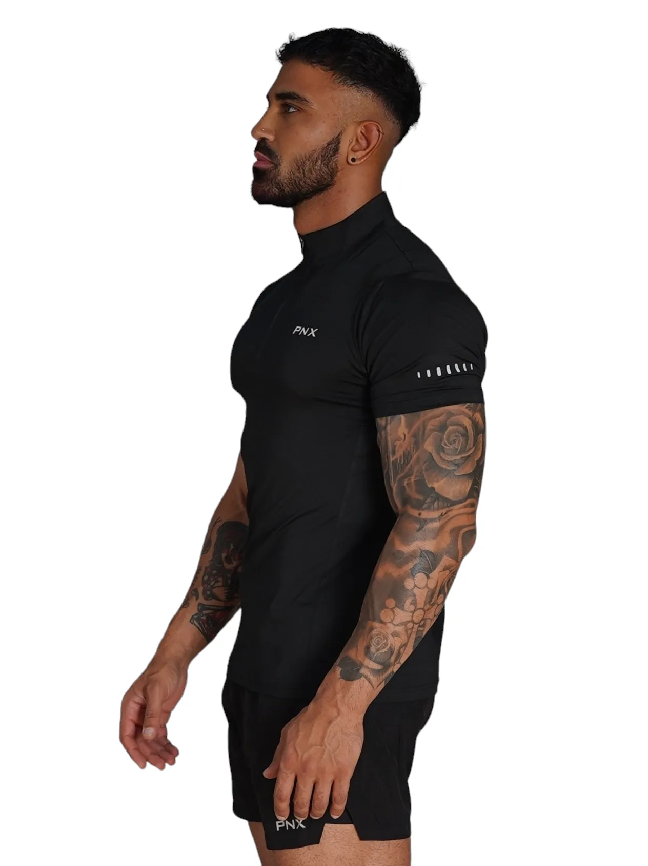 PNX - Short Sleeve Trainers - Black