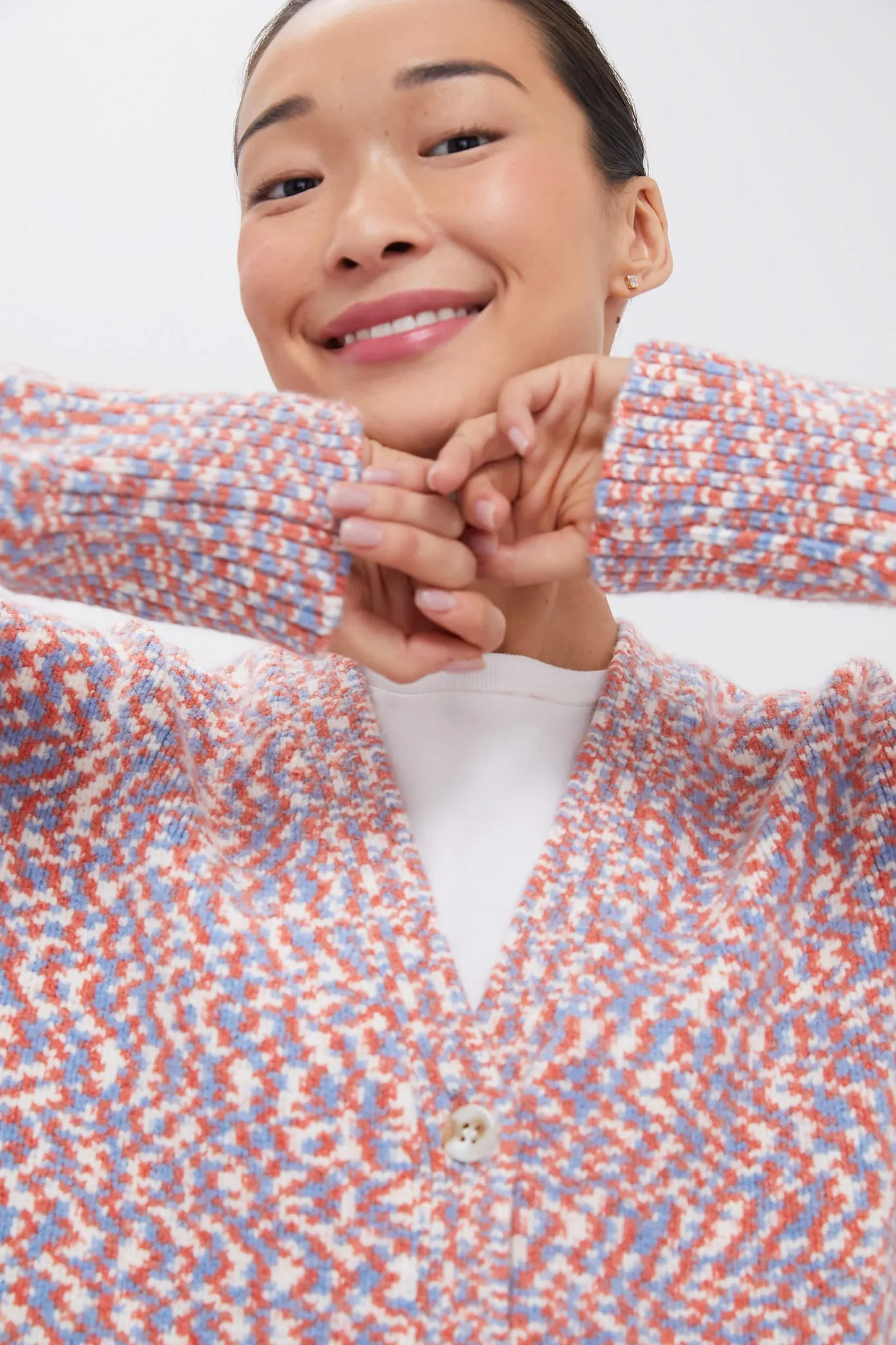 Poppy Marl Raffa Sweater