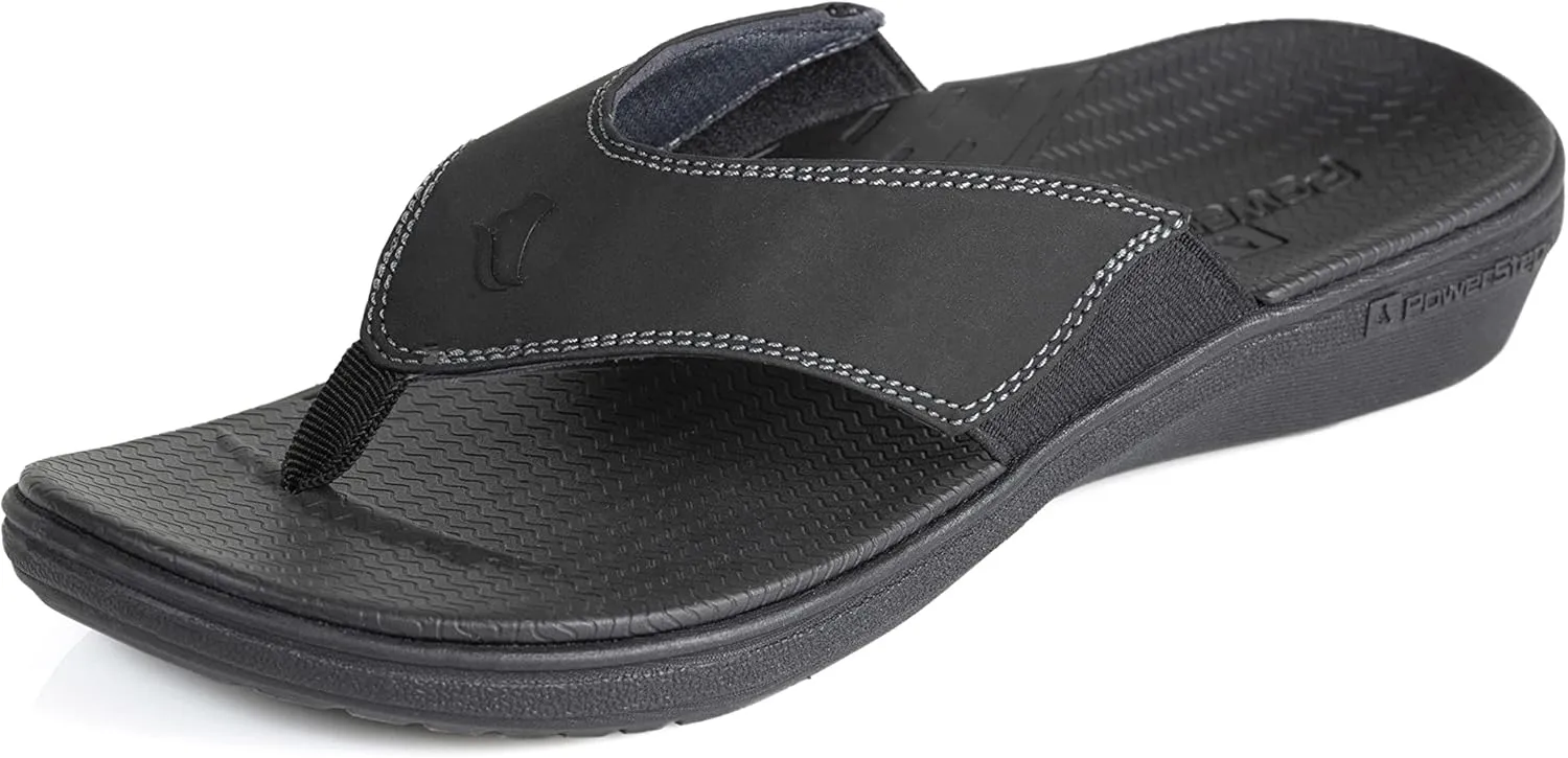 PowerStep Archwear, Arch Supporting Thong Sandal, Women's Orthotic Casual Dress Flip Flop, Factory, 8