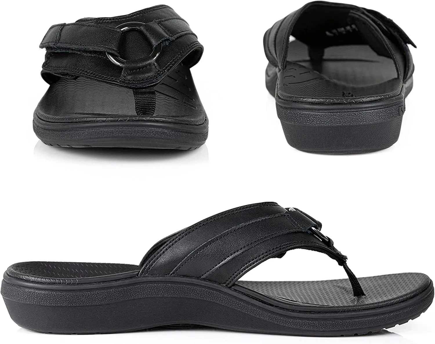 PowerStep Archwear, Arch Supporting Thong Sandal, Women's Orthotic Flip Flop, Factory, 6