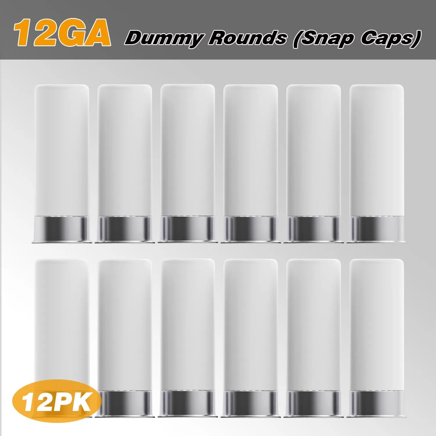 Pro Shotgun or Pistol Safety Trainer Cartridge Dummy Rounds Close to Real Weight