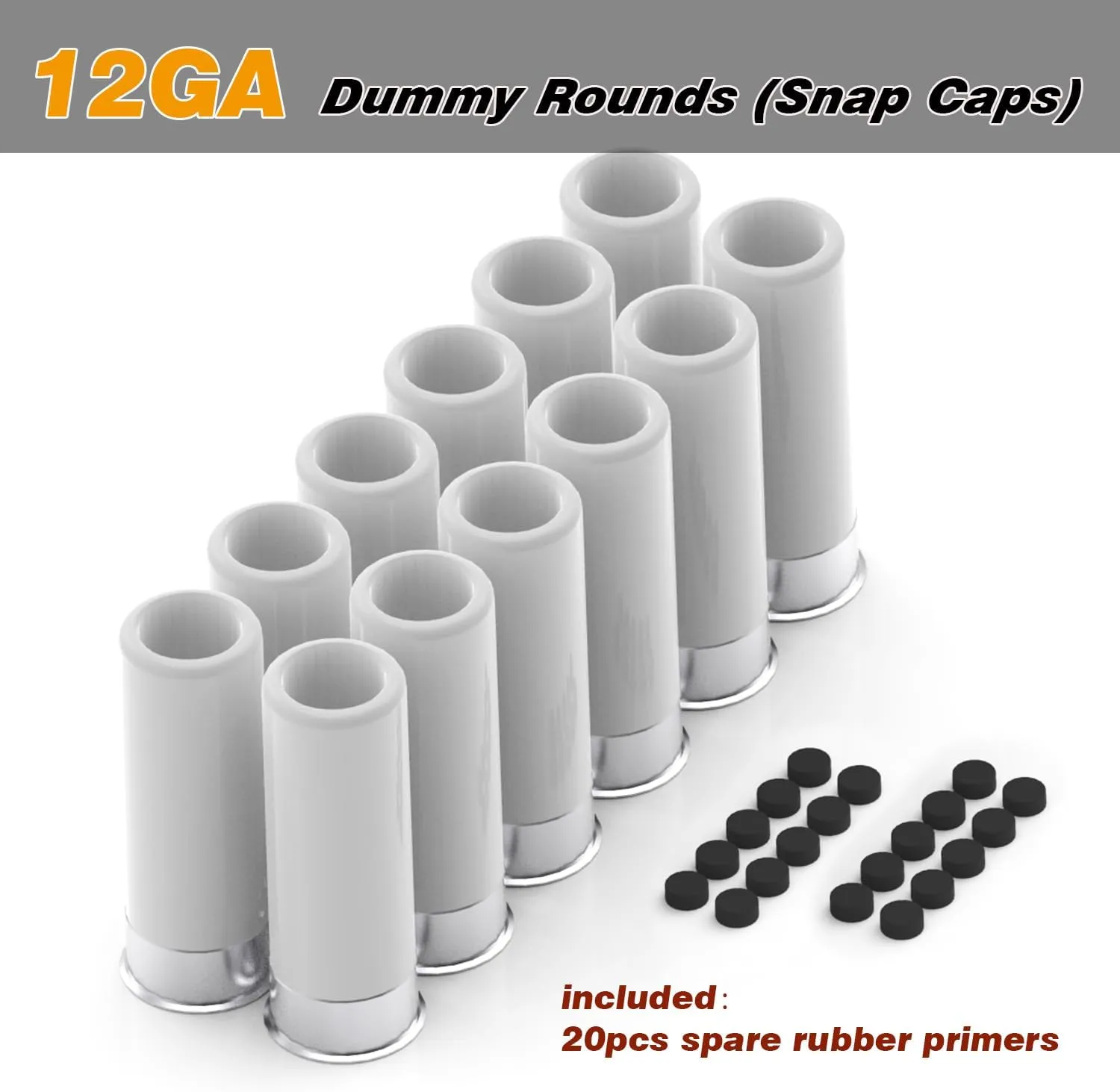 Pro Shotgun or Pistol Safety Trainer Cartridge Dummy Rounds Close to Real Weight