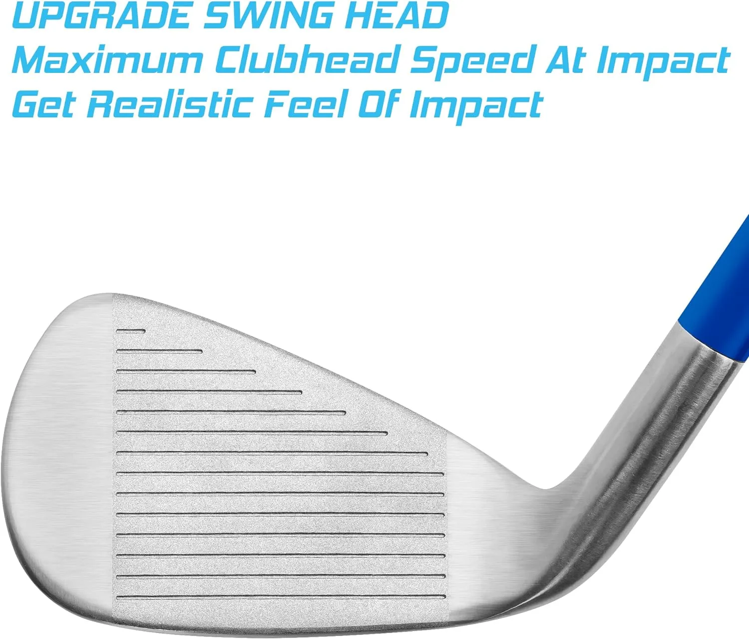 prowithlin Golf Swing Trainer Aid - 7 Iron, Golf Training Aid Golf Swing Warm-Up Stick for Strength Grip Tempo & Flexibility Training, Golf Accessories for Men