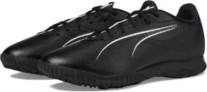 PUMA Men's Ultra Play Turf Trainer Soccer Cleats, Black-White, 14