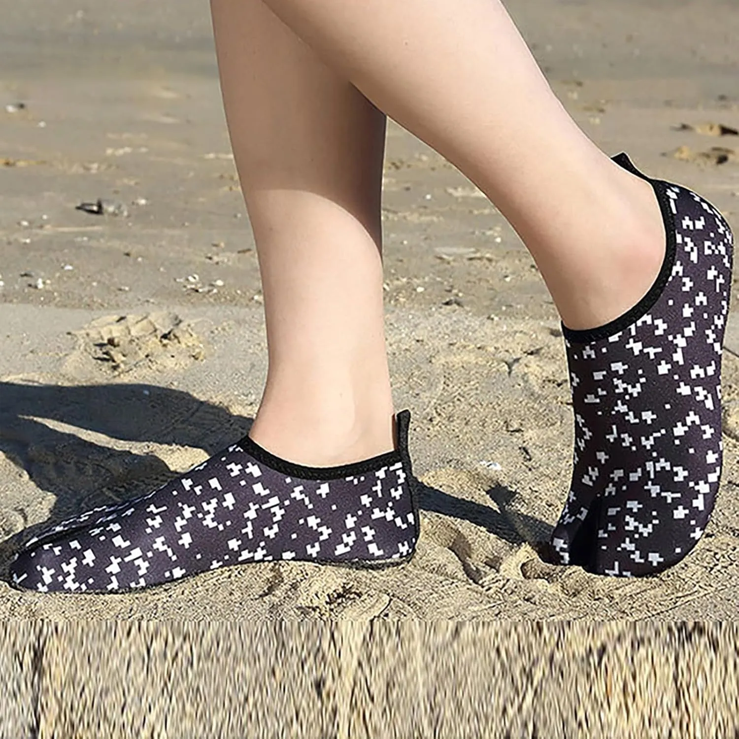 Quick Dry Aqua Water Shoes for Men Women Barefoot Swim Beach Pool Surf Hiking Kayaking Diving Yoga Sports Lightweight Breathable Socks