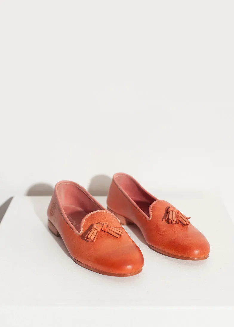 Quick turnaround Leather Rose in Seamless delivery Loafer