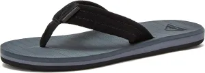 Quiksilver Boy's Carver Suede Fixed Strap Kids Flip Flop Youth Sandal