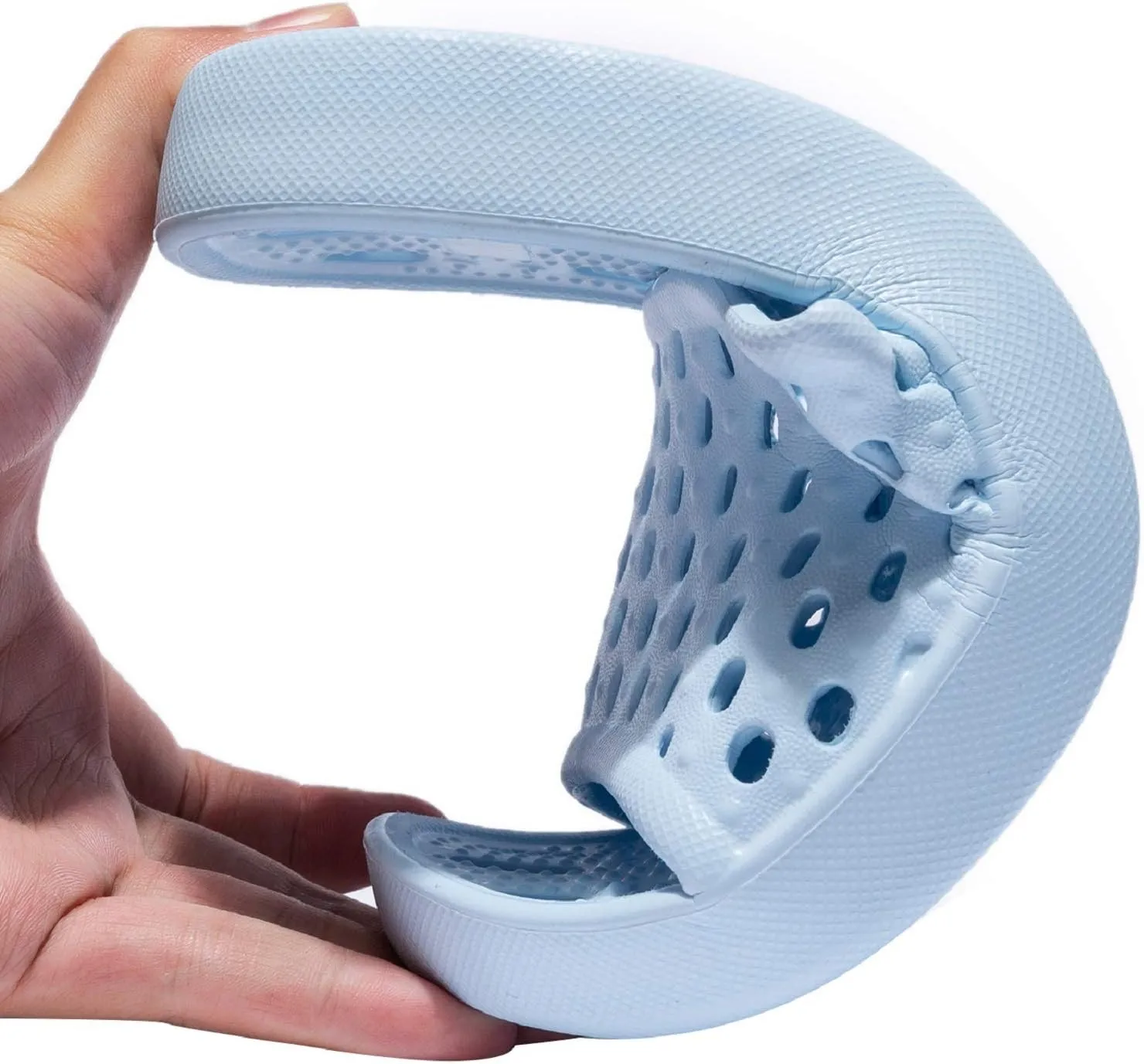 Ranberone Shower Shoes Women Quick Drying Non Slip College Dorm House Shower Sandals with Holes