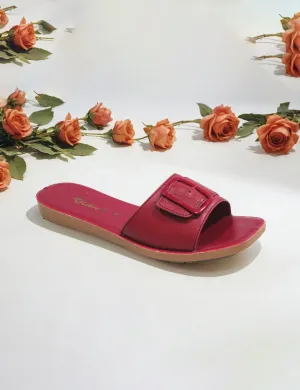 Red | Slippers for women