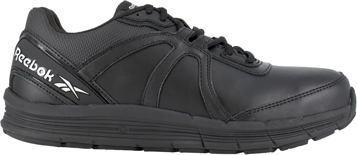Reebok Work Men's RB3501 Guide Work Shoe Steel Toe Black Safety