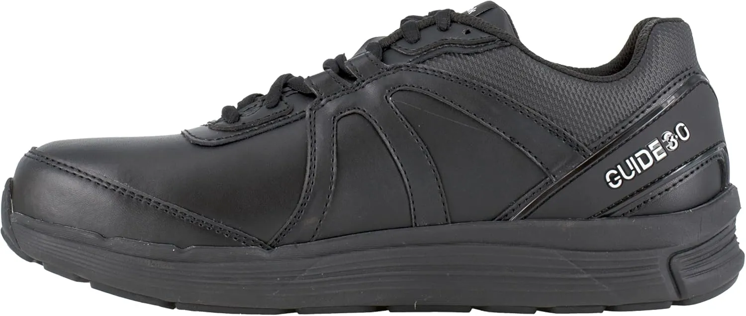 Reebok Work Men's RB3501 Guide Work Shoe Steel Toe Black Safety