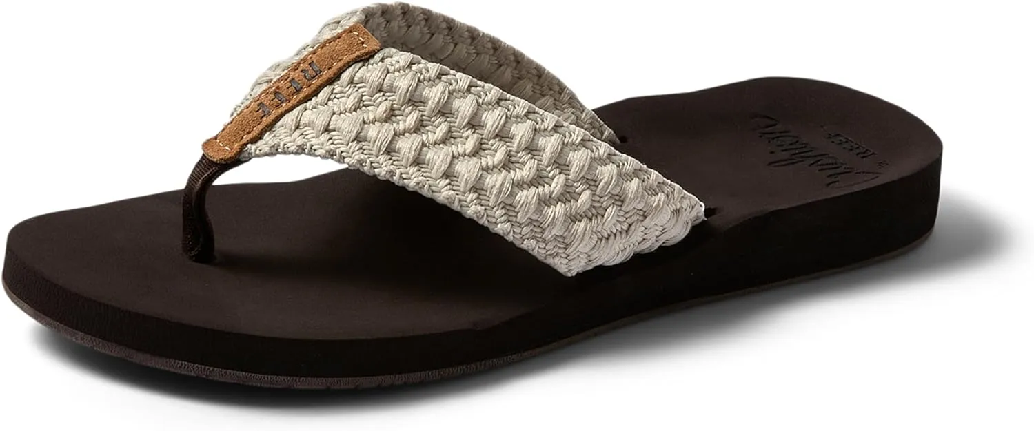 REEF Cushion Threads Women's Flip Flop, Ultra Soft Cushion Footbed, Arch Support