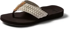REEF Cushion Threads Women's Flip Flop, Ultra Soft Cushion Footbed, Arch Support