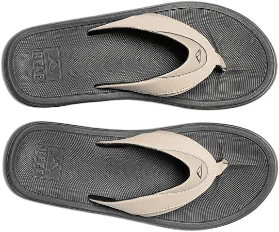 Reef Modern Men’s Flip-Flop Thong Sandal – Black Tan, Comfortable & Durable Beach Sandals