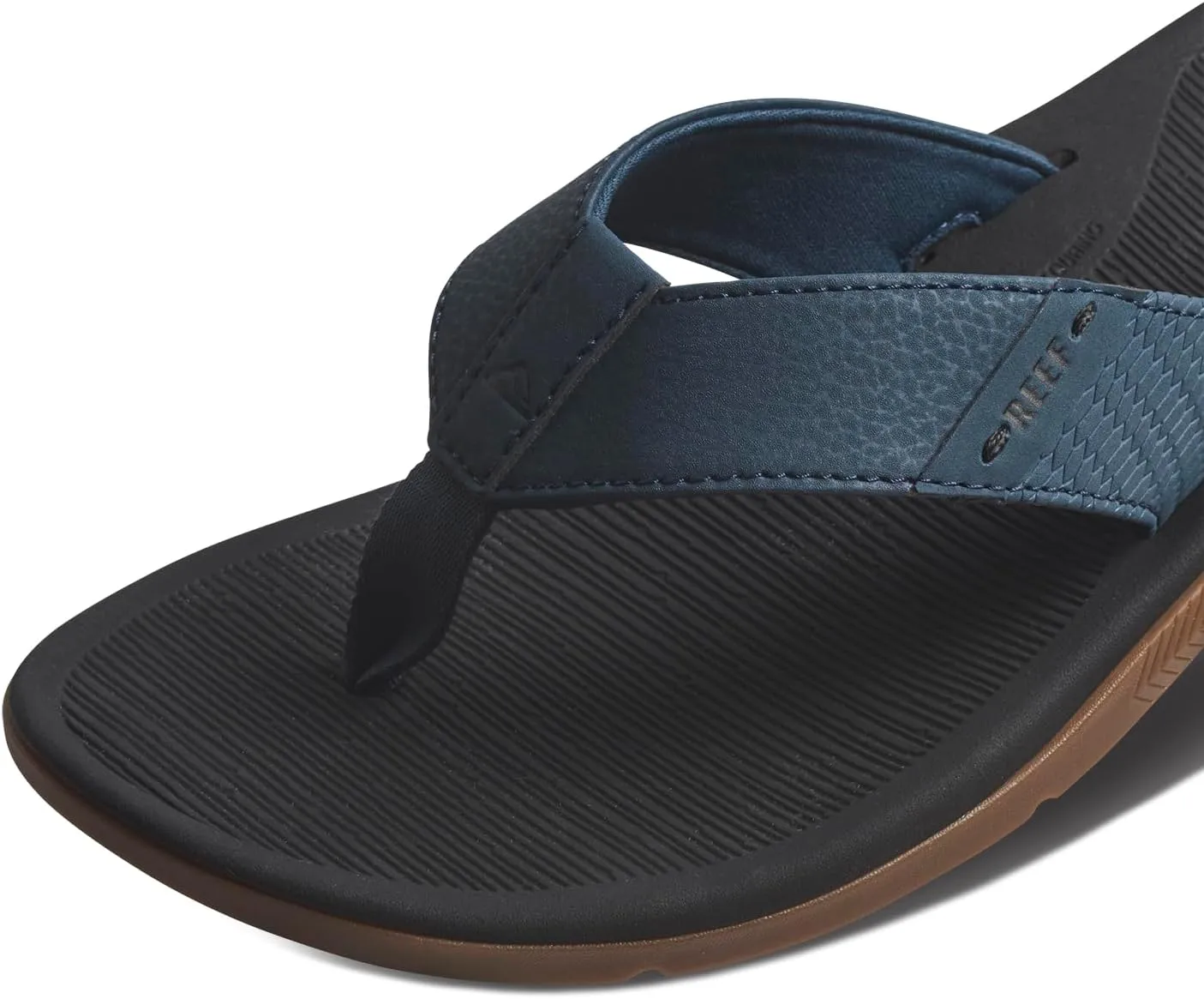 REEF Santa Ana Men's Flip Flop, Arch Support, Water Friendly, Non Marking Outsole