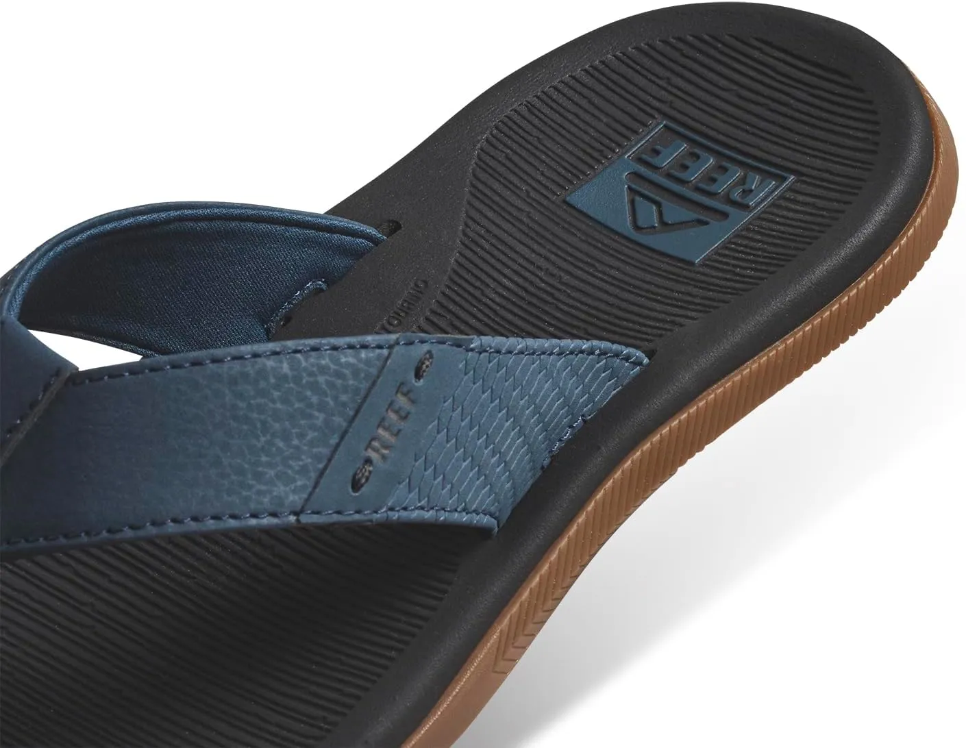 REEF Santa Ana Men's Flip Flop, Arch Support, Water Friendly, Non Marking Outsole