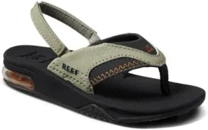 REEF Toddler/Little Kid Fanning Flip Flop, Arch Support, Durable Outsole, Water Friendly, Backstrap