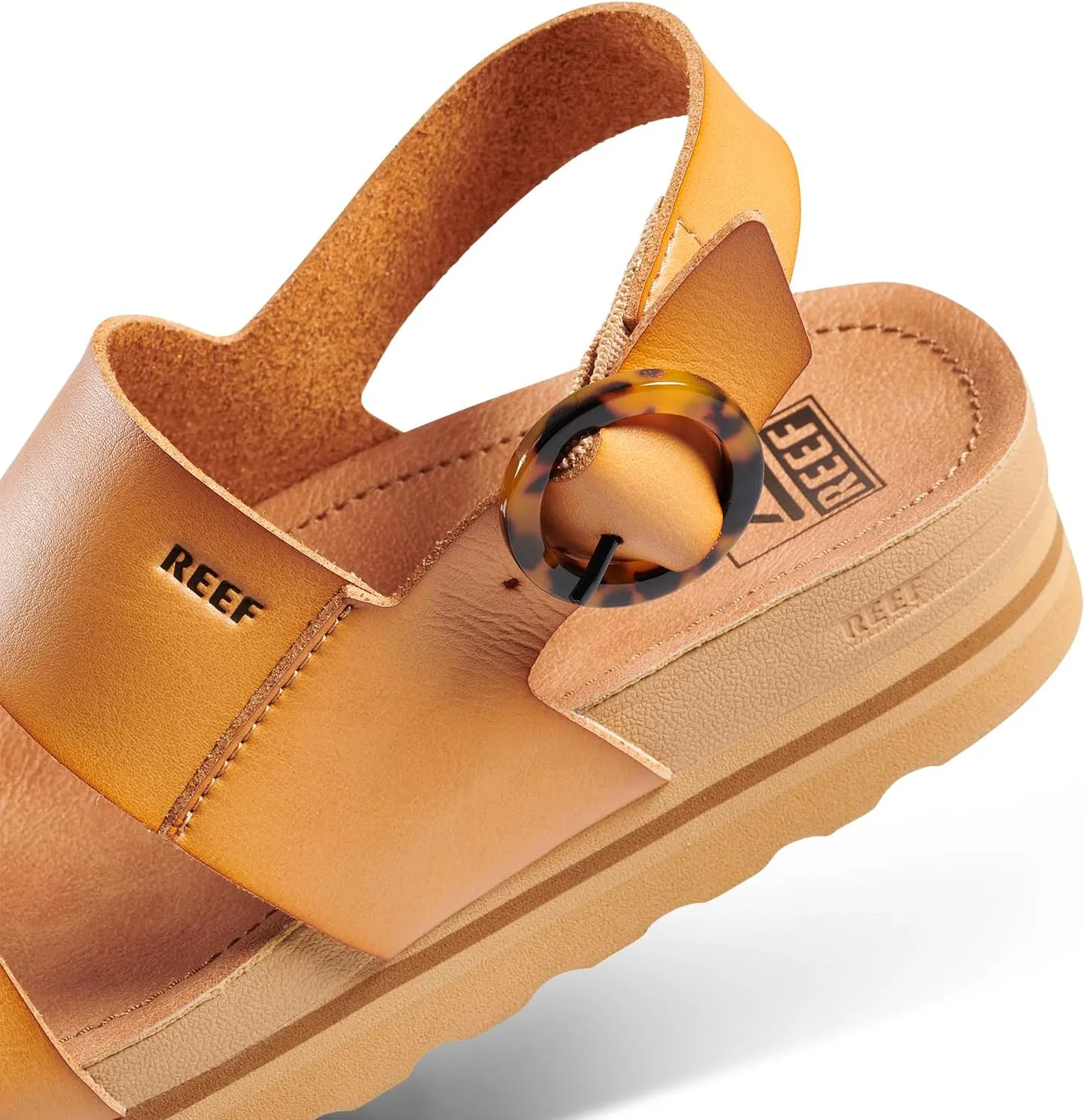 REEF Vista Hi Buckle Women's Platform Fashion Sandal, Arch Support, Ultra Soft Cushion Footbed