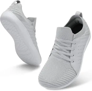 relxfeet Men's Barefoot Shoes Minimalist Cross-Trainer Shoes Wide Toe Walking Shoes Zero Drop Sole Trail Running Sneakers