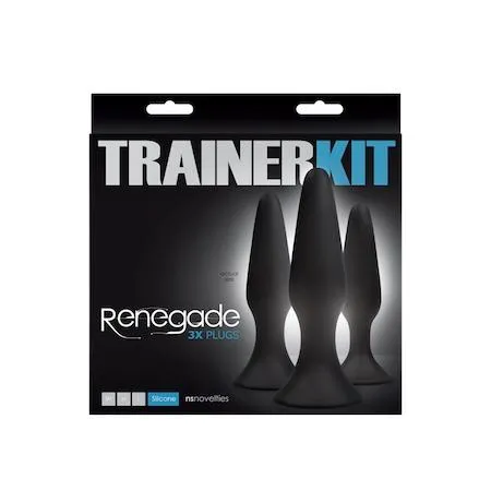 Renegade Sliders Anal Trainer Kit - Black