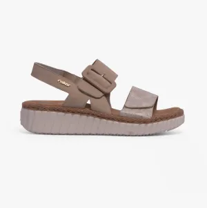 Rieker 69260-60 Womens Sandals Beige