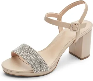 Rockport Women's Tabitha Two-Strap Heeled Sandal