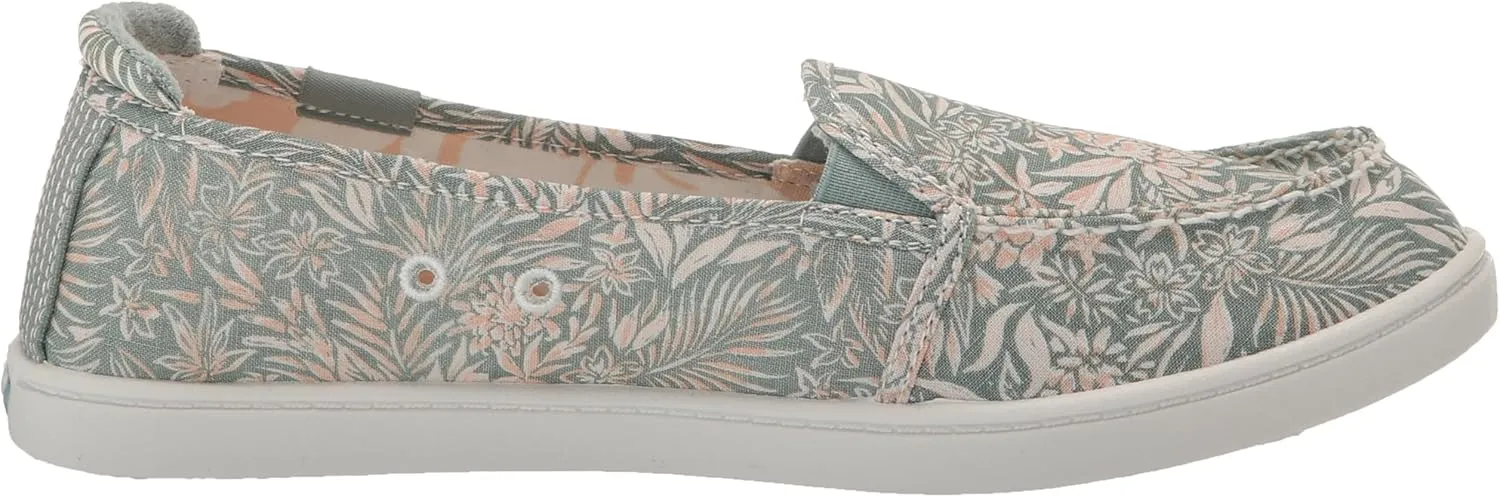 Roxy Women's Minnow Slip on Sneaker Shoe Loafer Flat