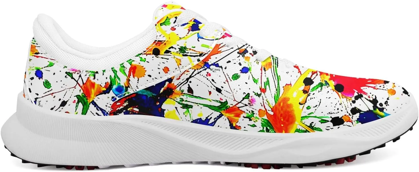 Running Shoes Waterproof Fashion Sneaker Tennis Shoes Athletic Gym Trainer Lace-up Walking Shoes for Women Men