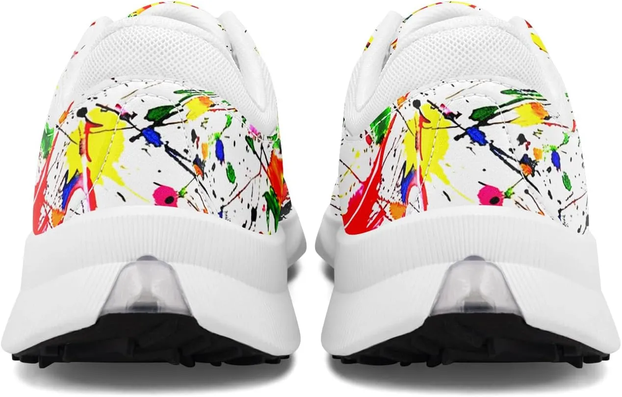 Running Shoes Waterproof Fashion Sneaker Tennis Shoes Athletic Gym Trainer Lace-up Walking Shoes for Women Men