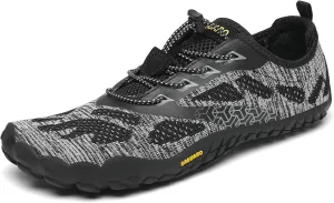 SAGUARO Womens Mens Barefoot Shoes Minimalist Trail Runner Wide Toe Box Zero Drop Outdoor Cross Training Shoe
