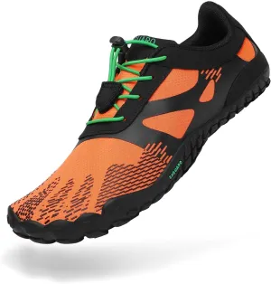 SAGUARO Womens Mens Barefoot Shoes Minimalist Trail Runner Wide Toe Box Zero Drop Outdoor Cross Training Shoe