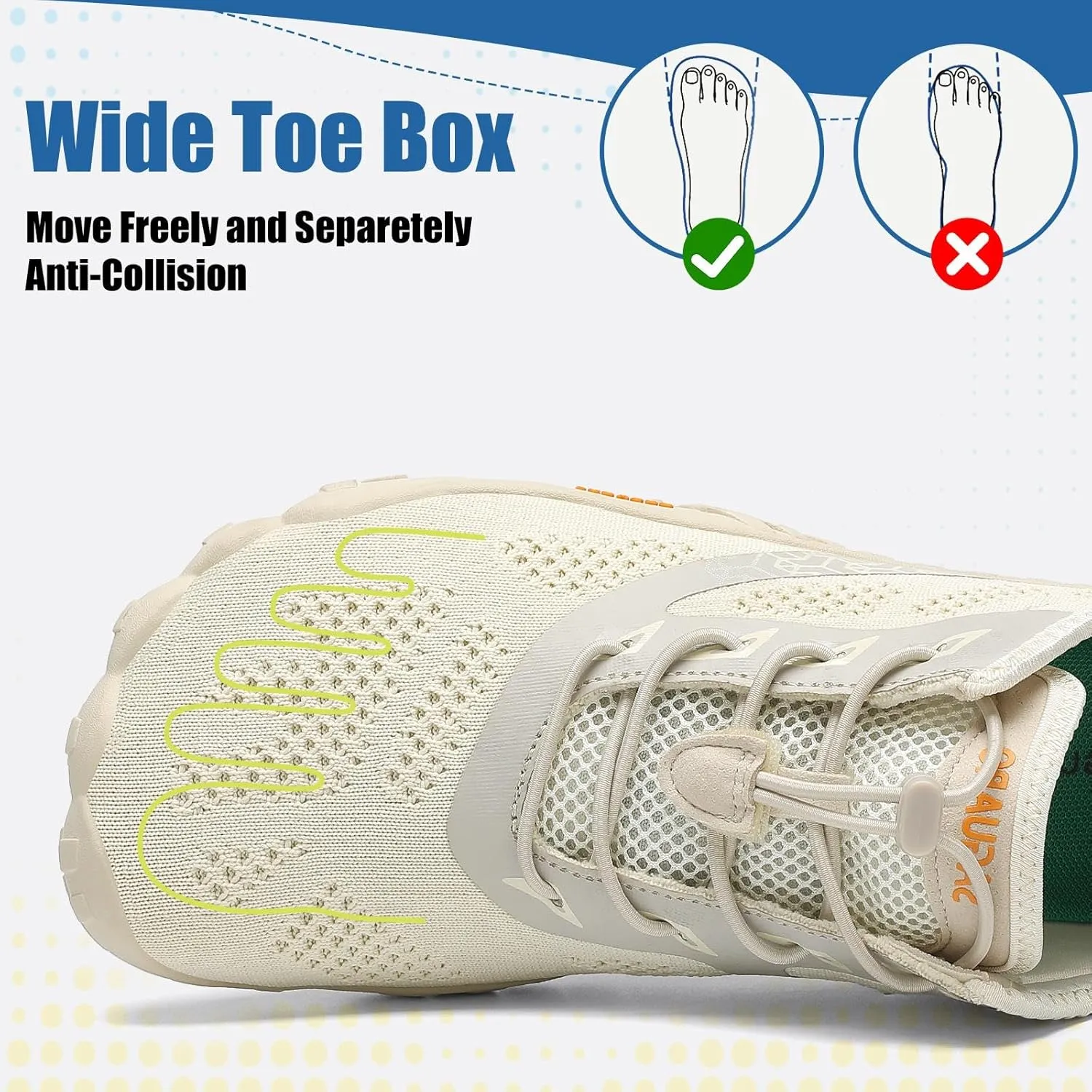 SAGUARO Womens Mens Barefoot Shoes Minimalist Trail Runner Wide Toe Box Zero Drop Outdoor Cross Training Shoe
