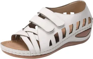 SBGMoSJ Diabetic Shoes for Women Most Comfortable Walking Sandals Men's Brown Dressy Sandals Women Best Flip Flops for Walking All Day Women Orthopedic Walking Shoes Slip On Tie Up Sandals
