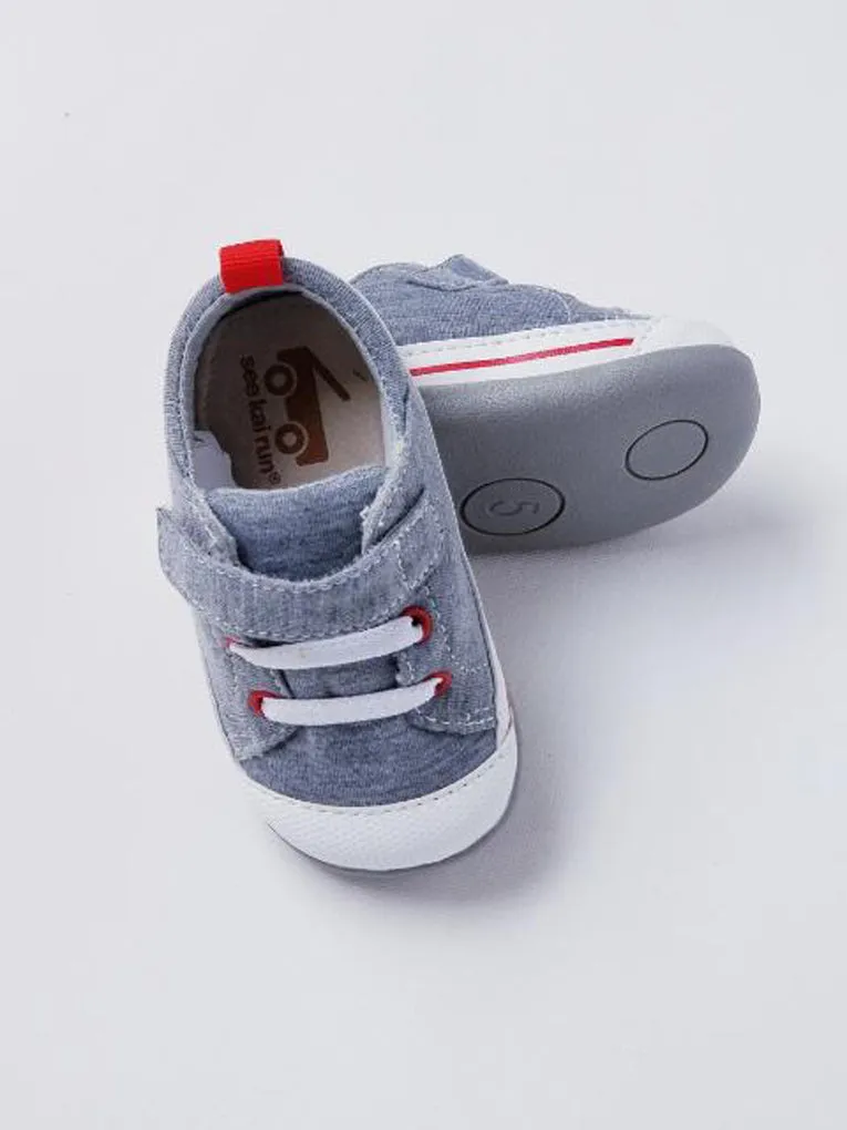 See Kai Run Baby Boy's Heather Grey Sneakers