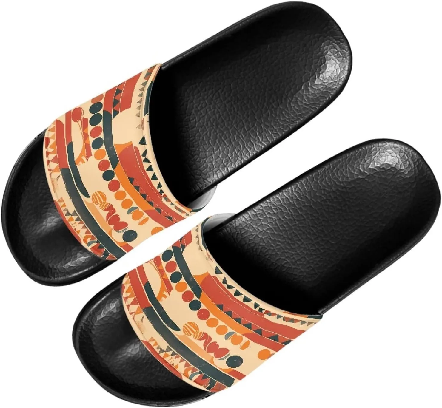 Semioury Lotus Summer Slippers for Women Turtle Travel Lightweight Cozy Soft Comfy Thick Shoes Beach Sandal Bathroom Slipper