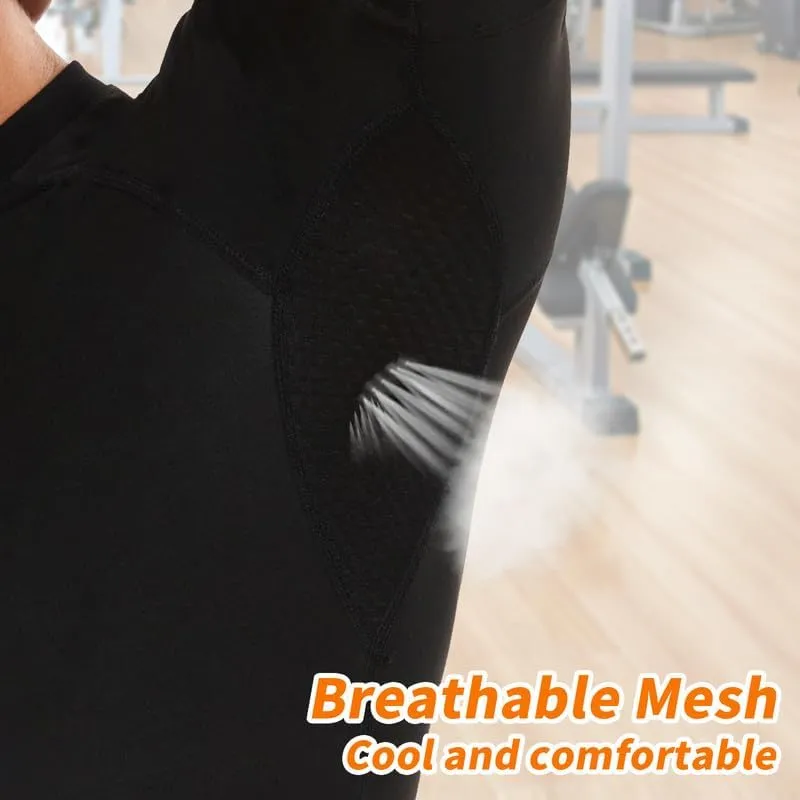 SHAPERIN Sauna Shirt for Men Sauna Tops Heat Trapping T-shirt Sauna Suit Workout Sweat Vest Body Shaper Gym Workout