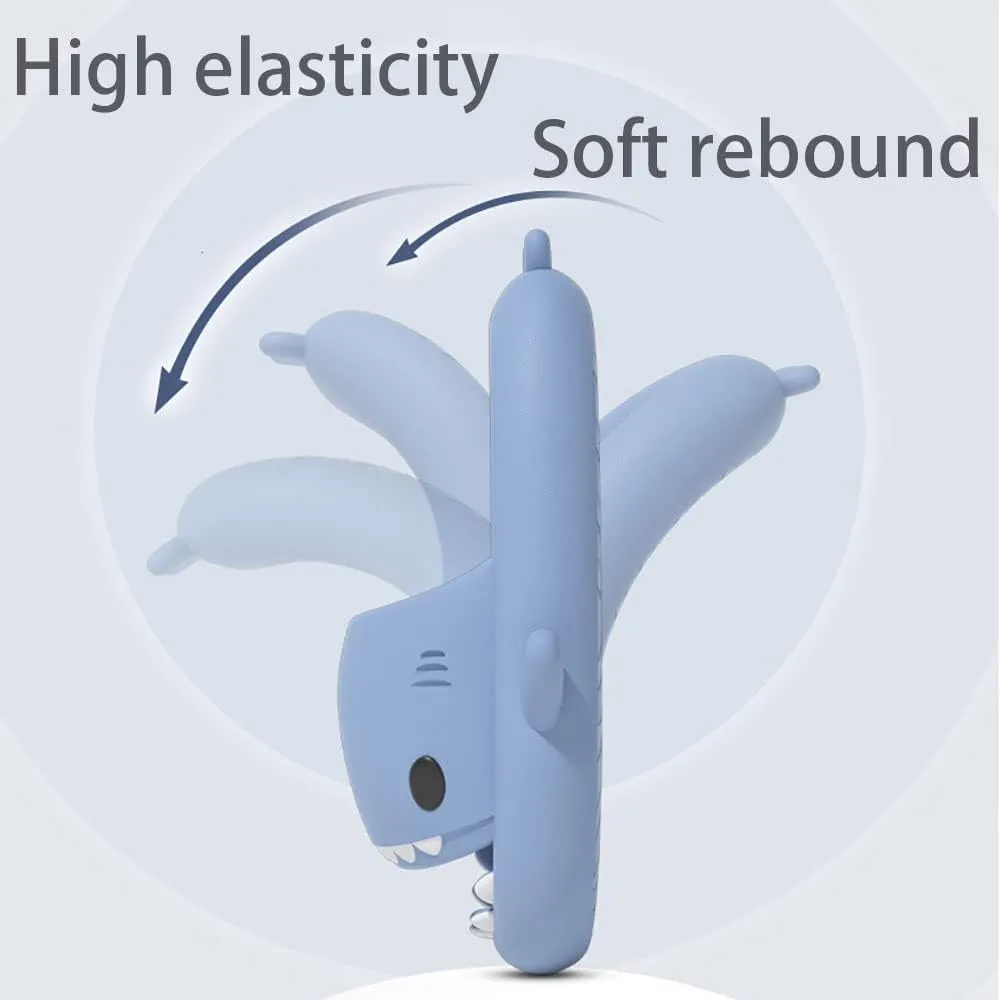 Shark Slides for Women Men, Non-slip Open Toe Shark slippers, Casual Cloud Slides, Shark Sandals