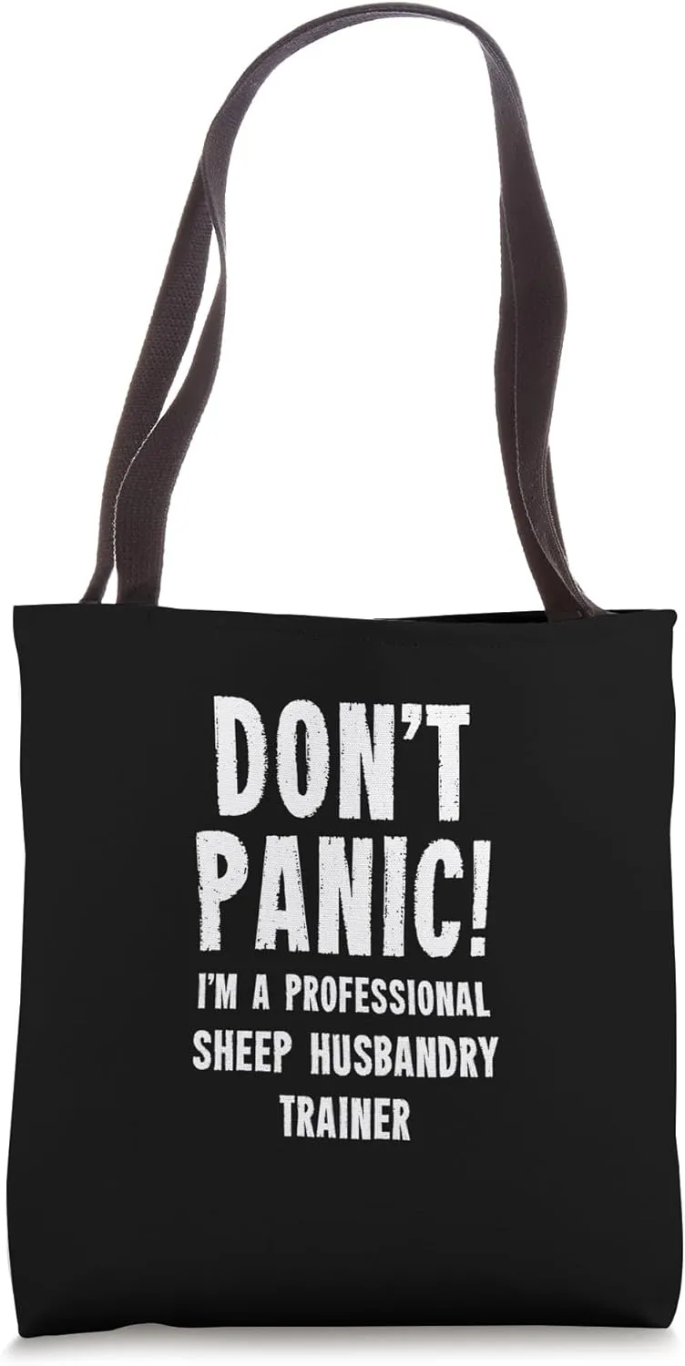 Sheep Husbandry Trainer Tote Bag