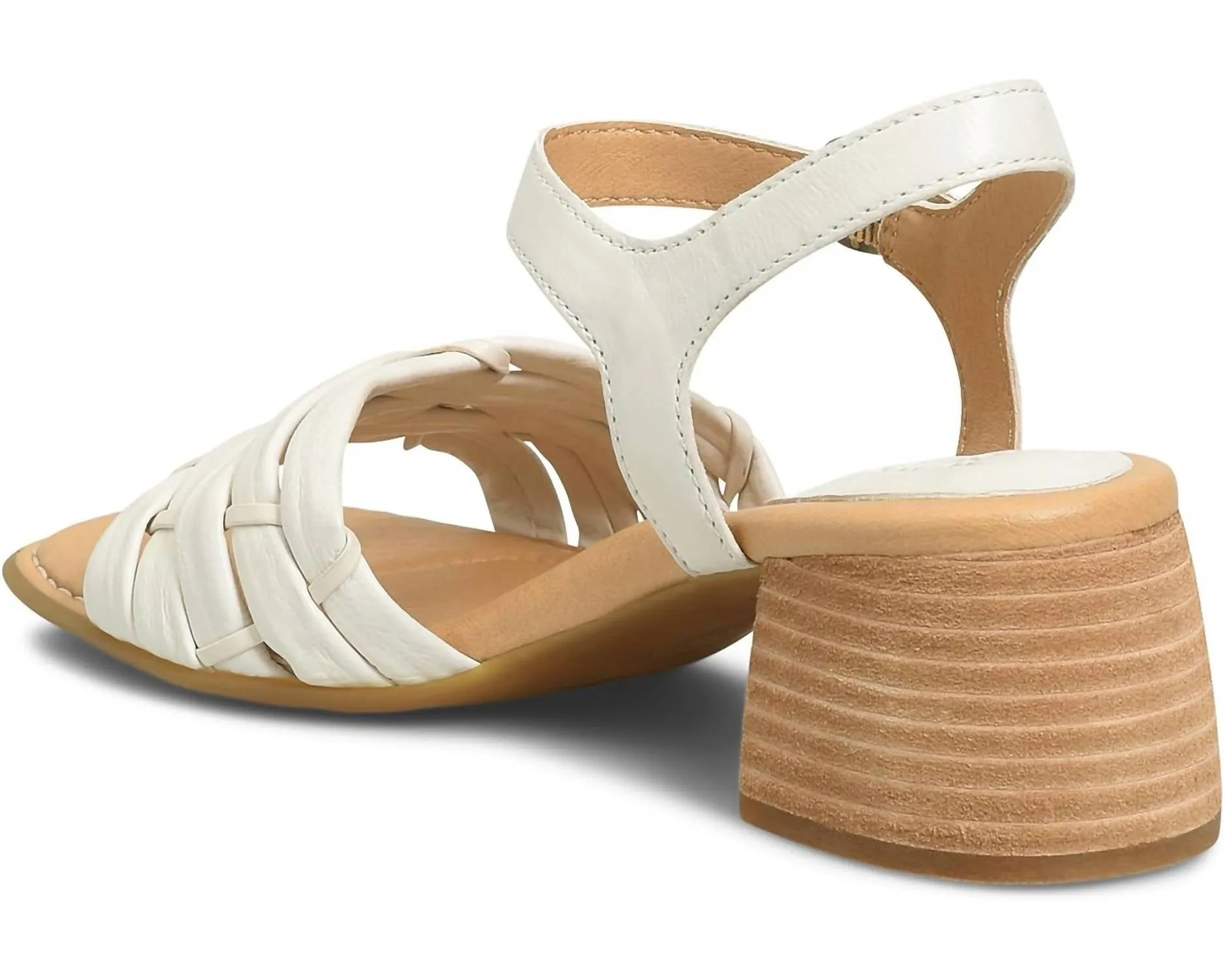 Shonie Sandal In White