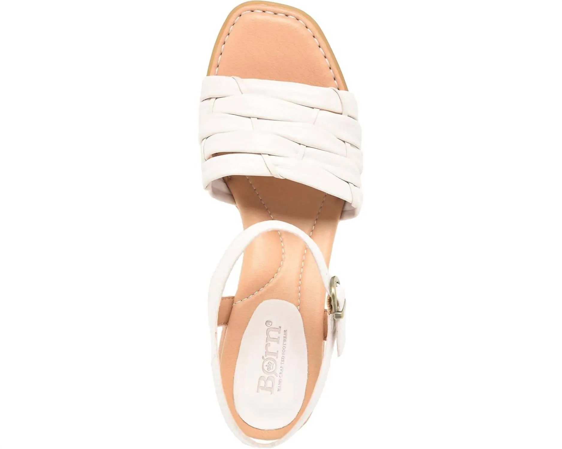 Shonie Sandal In White