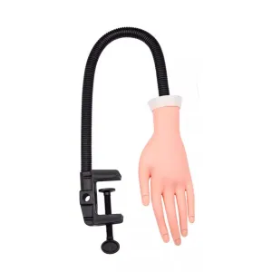 Silicone Style 500 False Nail Hand Refit Replace Flexible Nail Art Practice
